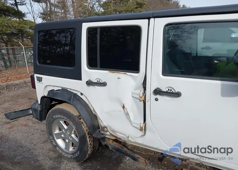 2016 Jeep Wrangler Unlimited Sport из США, поврежденный, VIN 1C4BJWDG1GL205738